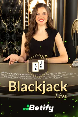Betify Exclusive Blackjack 2, Evolution